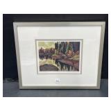 Framed Lawren Harris Decorator Print - Algoma