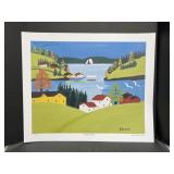 Maud Lewis Decorator Print - Digby Harbour