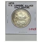 1893 U S A Commem Silver 50 Cent