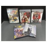5 Video Games - Ps3 W2k15 Game with Instruction