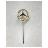 Mercedes 250 000 km Stick Pin .835 Silver
