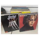 Box of Assorted Record Albums