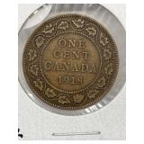 1918 Cdn Large Penny