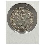 1917 G B 3 Pence