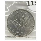1986 Cdn $1 Coin
