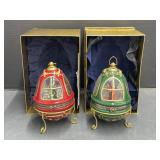 2 Musical Christmas Ornaments
