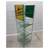 Schweppes Metal Store Display Rack, 15x16x55 '