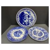 Blue & White Royal Doulton & Delft Plates
