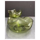 MCM Chip & Dip Bowl Set