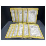 1935 National Geographic Magazines - 11 Issues