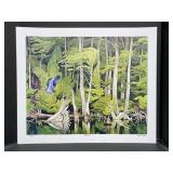 A.J. Casson Decorator Print - Blue Heron