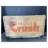 Vintage Orange Crust Crate