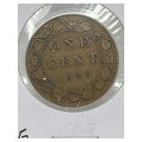 1908 Cdn Large Penny