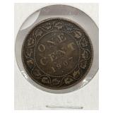 1907 Cdn Large Penny