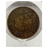 1906 Cdn Large Penny