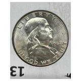 1962 U S A 50 Cents