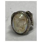 .925 Silver Ring Gross Weight 15.2 grams
