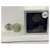 12+1 U S A State Quarters- Danbury Mint-unc In Box