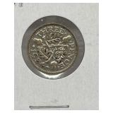 1934 G B 3 Pence