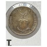 1944 Philippine 10 Centavos