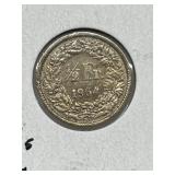 1964 Switz 1/2 Franc