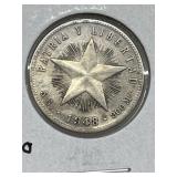 1948 Cuba 20 Centavos