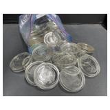 Mason Jar Glass Lid Inserts