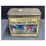 McCormicks Old English Toffee Vintage 1920s