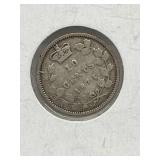 1871 Cdn 10 Cents- Silver