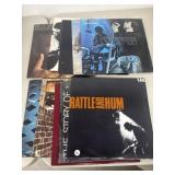 11 Record Albums - U2, The Doors, Eagles, The