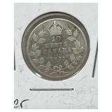 1931 Cdn 10 Cents Silver