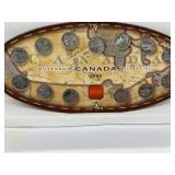 1999 Cdn 25 Cent Coin Collection- Millennium