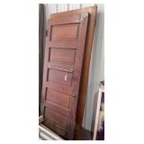2 vintage doors 78" & 80"