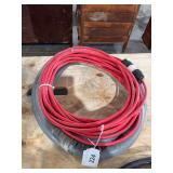 Extension cord. Flex conduit