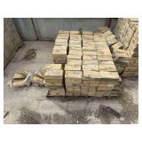 Pallet of yellow brick
