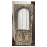 Antique wood door frame 36" x 82"￼