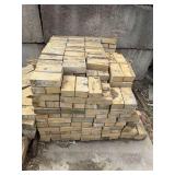 Pallet of yellow brick
