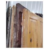 7 Vintage Doors approx 80" tall