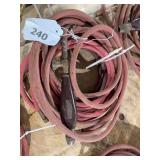 Welding gas hose