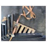 Pair of 4" x 60" fork truck forks