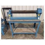 Pexto manual sheet metal slip roller 36"