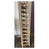 4 pieces antique wood trim 66" - 82"