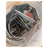 Bucket of brackets