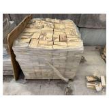 Pallet of yellow brick