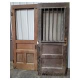 Vintage Doors approx 84"tall