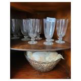 Hersey Goblets, Punch Bowl and Cups