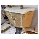 Faux marble top cabinet 40" x 32" x 15"