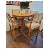 Tall Pub Style Table and Chairs