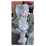 Pr of 45” T angel on pedestal