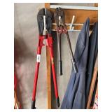 2 sets of bolt cutters